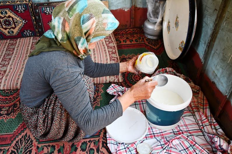 Geleneksel Yoğurt Yapımı.JPG